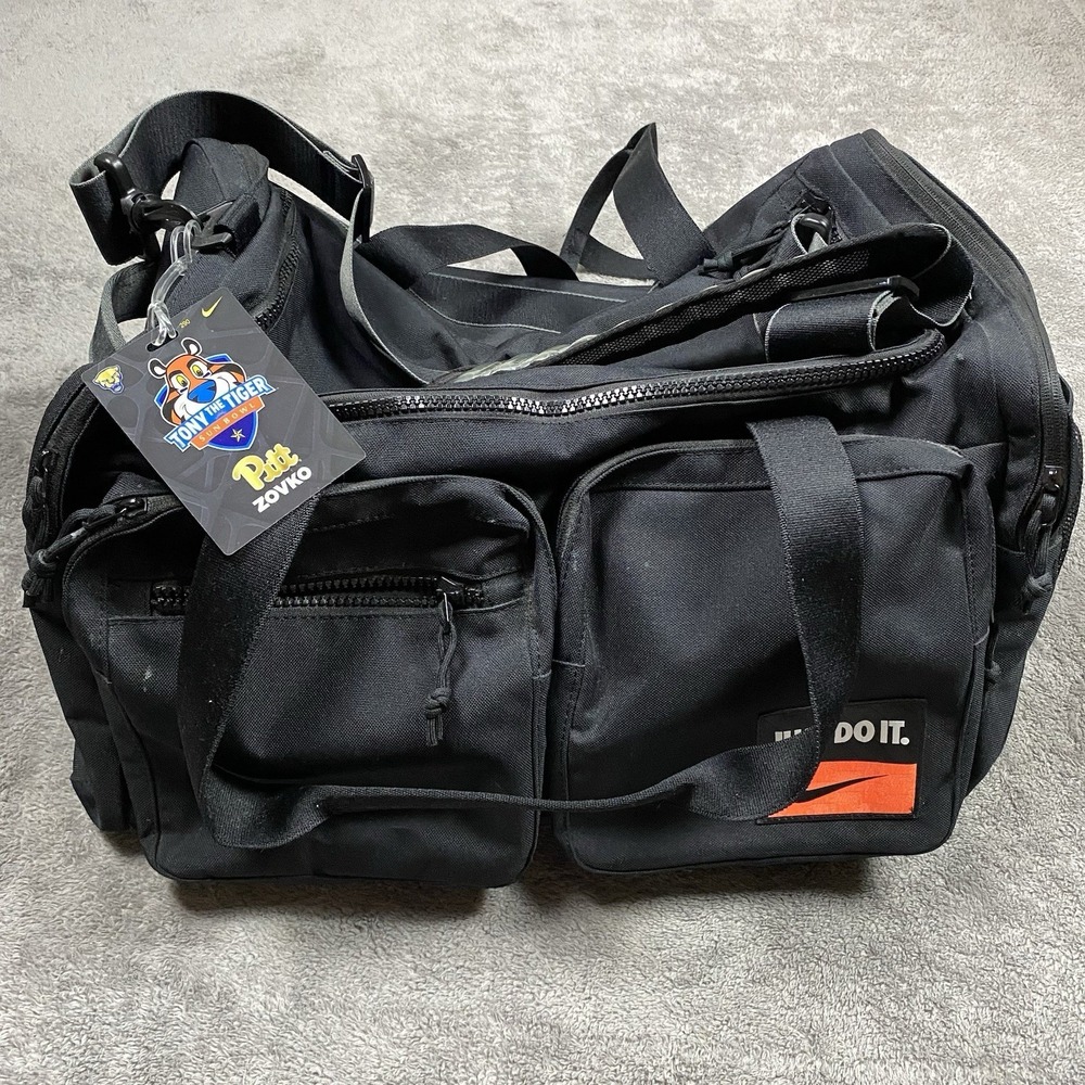 Nike Utility Power Duffel Duffle Bag Black Zovko Bag Tony the Tiger Sun Bowl Pit